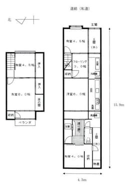 北区小山下総町中古戸建の画像