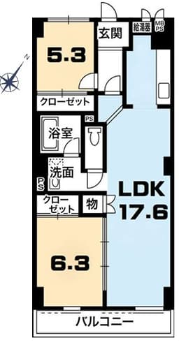 紫野スカイハイツの画像