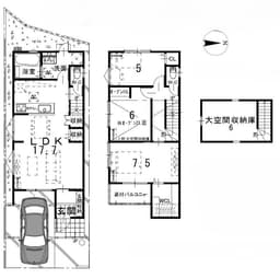 紫野北舟岡町Ⅰ　新築戸建の画像