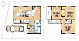 修学院水上田町新築5の画像